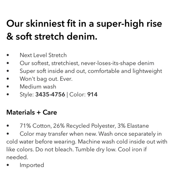 AE Next Level Stretch Super High-Waisted Jeans - Picture 13 of 13